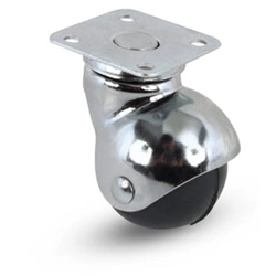 vendita online Ruota avo diam.40 con piastra girevole art.165 Ruote per Arredamento Avo